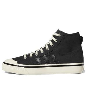 adidas Originals [5] Nizza Hi RF 74 'Core Black' Sneakers [GX8488]